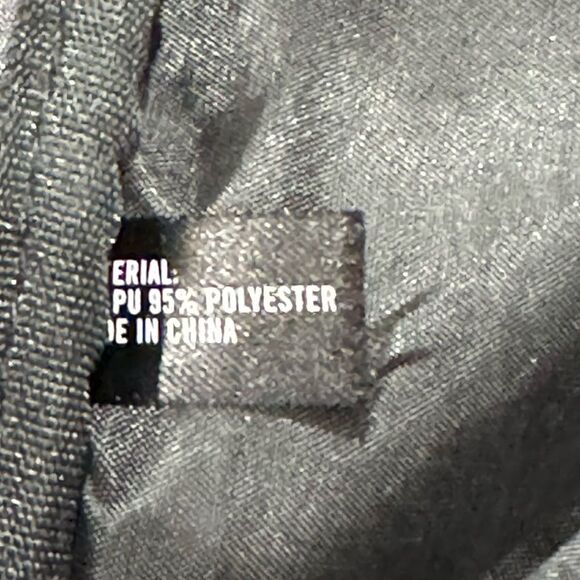 Black MAC Cosmetic Backpack with Silver Zippers - Picture 8 of 8